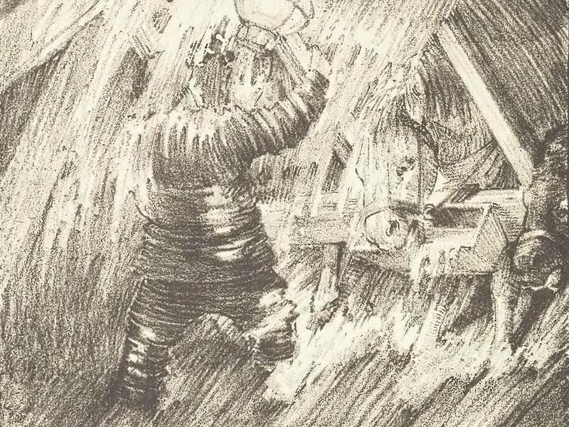 1882-George Marston - Nelle scuderie